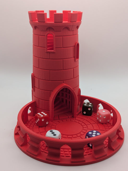 3D-Printed Dice Tower
